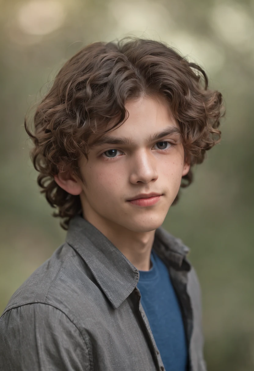 extremely detailed face, masterpiece, realistic, best quality, photorealistic, 8k, high res, standing, (looking at the camera), ordinary clothes, boy, short wavy hair, by lee jeffries Nikon D850 film stock photography 4 kodak camera portra 400 lens f1.6 rich colors hyper realistic texture dramatic lighting irrealengine trending on artstation cinestill 800, (((full body))), (((young man))), (((young man))), (((18-year-old boy)))), (((adolescent)))