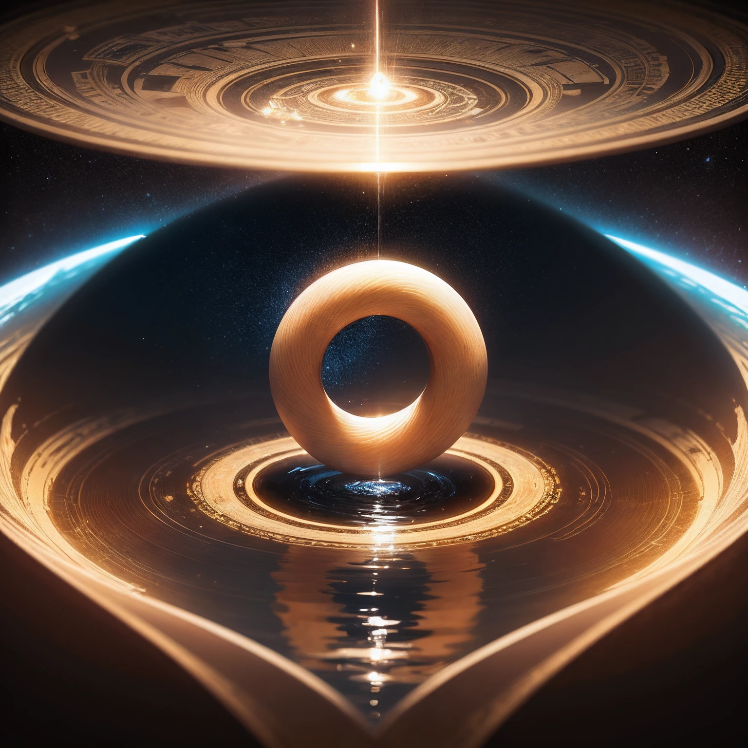 Reincarnation, infinity, planetary rings, perpetual motion, circulating clean water