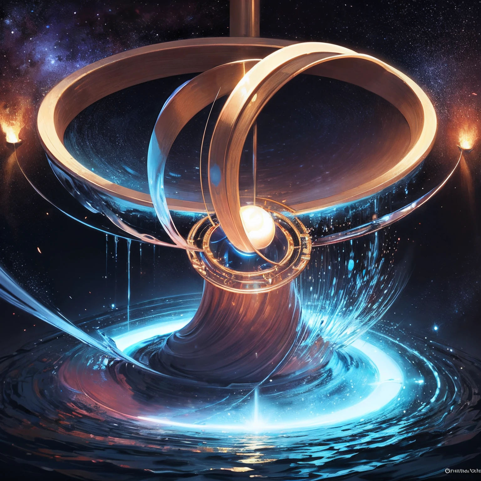 Reincarnation, infinity, planetary rings, perpetual motion, circulating clean water