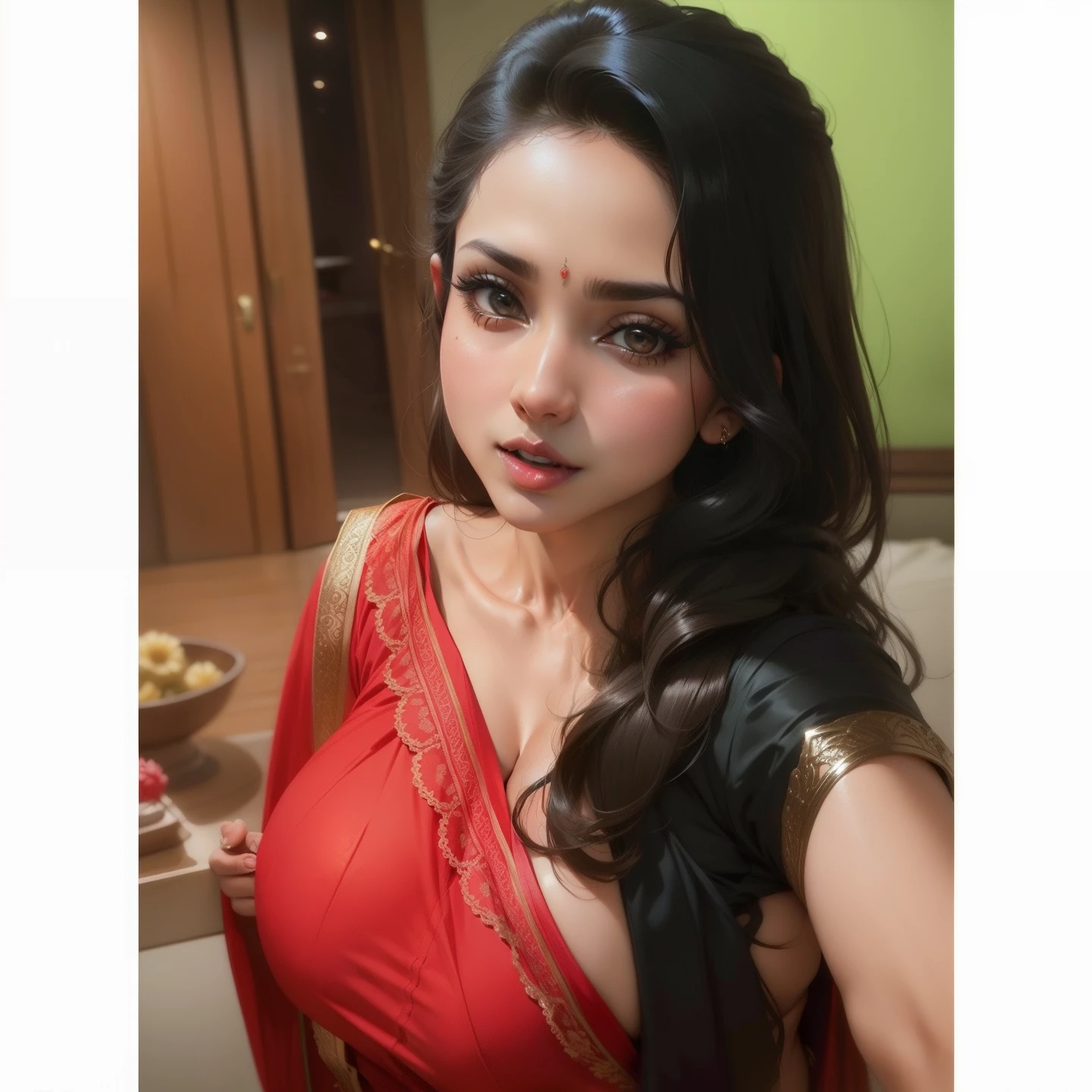 Big boobs, cleavage, busty, tight boobs, huge breast, blouse, saree , naked looks, naked boobs, boobs coming out, deep cleavage, over boobs, cleavage showing