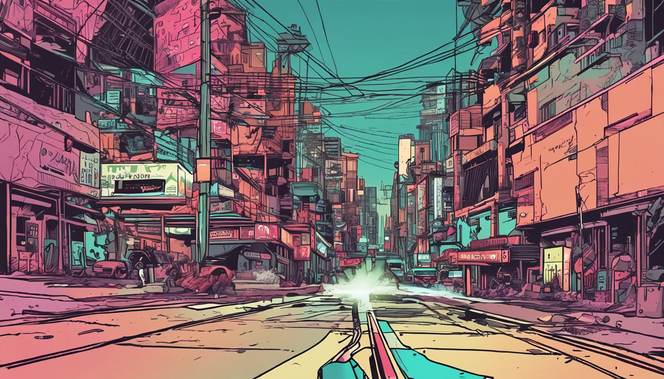 caricatura renato russo, Urban Legion Band, Cosmic Energy by Dan Mumford, Yusuke Murata, Makoto Shinkai, Tran Ross, cosmico, detalhes intrincados, cinemactic, 8 mil, cel sombreado, Motor irreal, destaque no Artstation, Pixiv