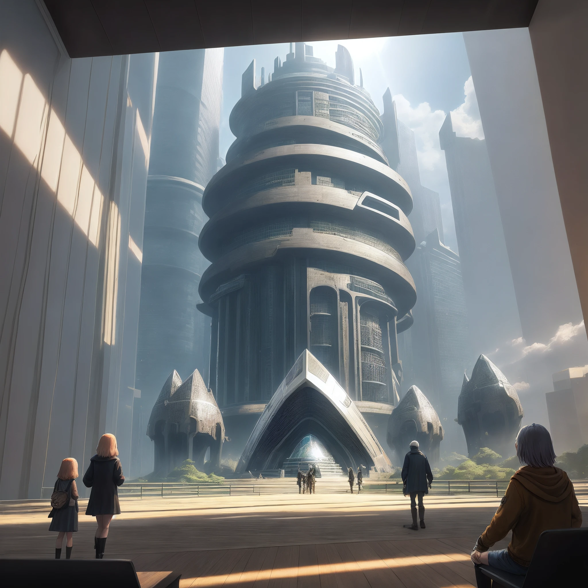 The Ark of Tomorrow is shining