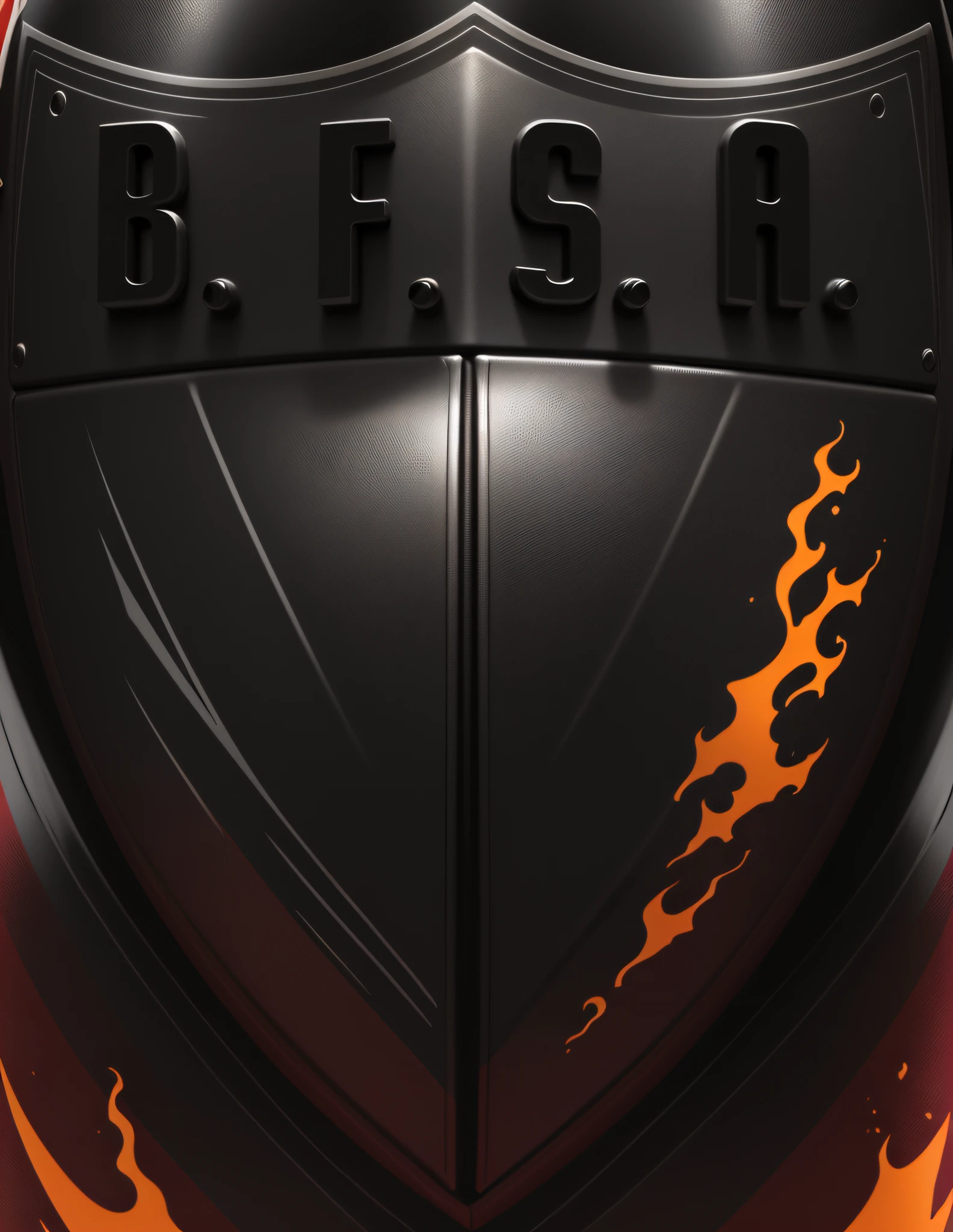 um close up de um escudo preto e branco com listras vermelhas e brancas, Brasil, a.C, Brasil, preto branco vermelho, Directed by: Hugo Sanchez Bonilla, logotipo sem texto, by Beta Vukanović, Melhor logotipo, Brasileiro, Botafogo Futebol Clube de Ribeirão Preto soon,Black jaguar, dentes grandes, pelo curto e preto, sem pintas, Pantera Negra e musculosa, boca aberta voraz, Look of Fury, Intimidando o Pantera Negra, garras afiadas, patas abertas, fundo em chamas, garras afiadas, patas com unhas compridas, BURNING SCENERY, Body on Imaginary Fire, incendiary dragon, pelo preto brilhoso sedoso, Santa Cruz Stadium, grade metal em ouro reluzente, muita labareda pelo ar