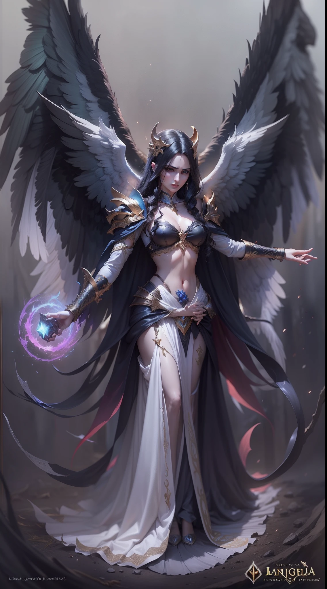 Morgana Kayle Junction (Liga das Lendas), Angelic and dark who share divine abilities. With more Morgana traits