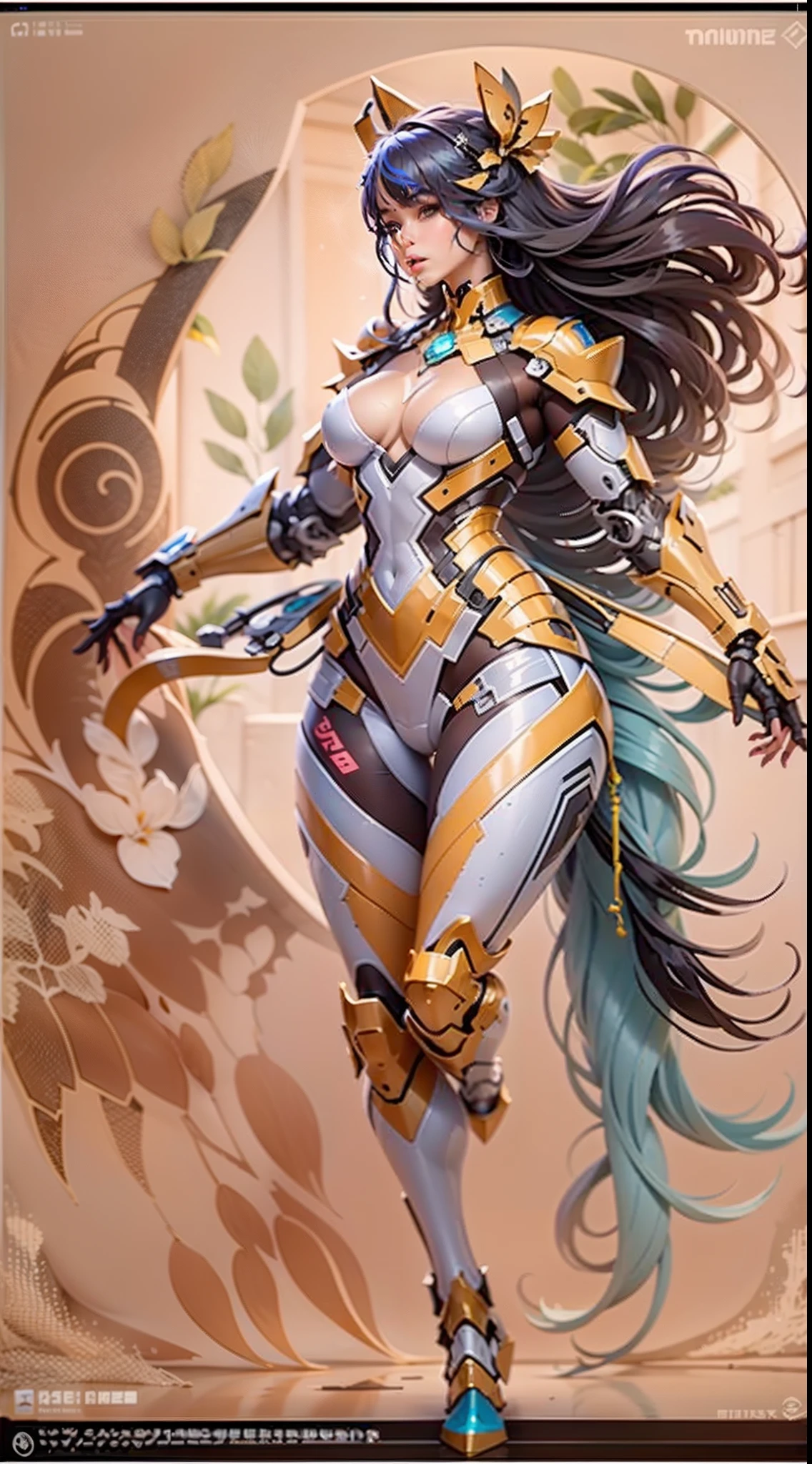 （A female centaur：1.5），She is both（Female: Centaur, half human, half horse, half horse, half horse：1.5），It is also a female Yingzhao。She blends both images，The first is：（（The head of the horse/neck/Shoulder these parts，Replaced with a beautiful female human upper body）：9.9），'s（Female, half-centaur, half-human, half-horse, half-human：1.5），The second is：（（The head of the horse/neck/lower back/hason/gluteal/Shijo Thigh Female Embodiment）：9.9），'s（Seamless chimera of a female half-horse with a beauty：9.9），（It's like a chimera of a female human and a half-horse costume：9.9），This chimerism is based on a strong future（Technologie：1.5）above。The ultra-wide-angle lens captures the image of her beautiful and ethereal wings on the ionosphere launching a super-high-speed charge and leaping。Her front half is distinctly feminine，Tall sexy body，possessed（K cup giant coconut tit chest：9.9），Has（Narrowed small brute waist 5.5）、Butterfly cross、（Long legs：9.9），The embedded interface of the bent female metamorphosis part of the back half of the body is at the hip position of the front half of the body。（The horse-shaped, half-horse torso form of her back body is completely female humanization9.9）。Translucent fluid flowing from the（Narrowed sternum 5.5）The upper end begins to embed the chest cavity of a woman in the shape of a bent dog style at the back of the beautiful woman's body/lower back/Ventral transverse。Then there are the sexy beauty's upright hips，（Her entire body has been completely female and replaced by a female body：9.9），Including the half-horse part。Mechanized armor covers the legs with knee-shaped anti-joints and feet，And these parts are highly anthropomorphic，This makes her legs graceful and slender，Her four horse legs exploded in length proportions and was slender and toned，Under the legs are skinny white feet dressed in Skyscraper Heels，Use Midjourney's advanced stroke tools and color palettes, as well as texture packs, model packs, and texture tools，Concentration，Include