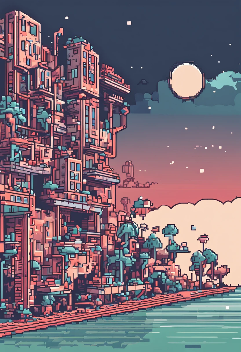 pixels、pixel art、icons、monochromes、pluma