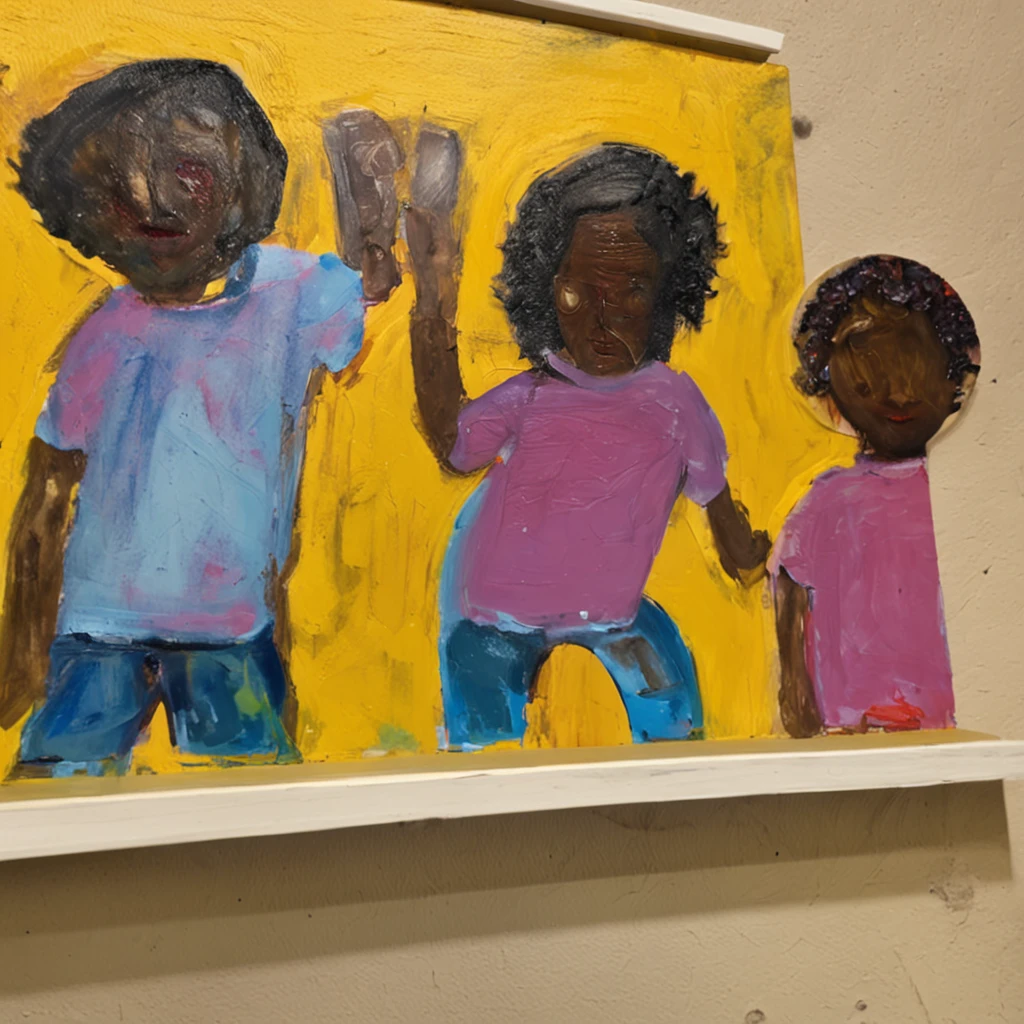 Group of children in yellow shirts in front of a sign, instagram post, by Amelia Peláez, 658923803, Imagens, 🌻🎹🎼, million of likes, Imagem incrivelmente composta, instagram, album photo, instagram story, Ad image, by Rodolfo Amoedo