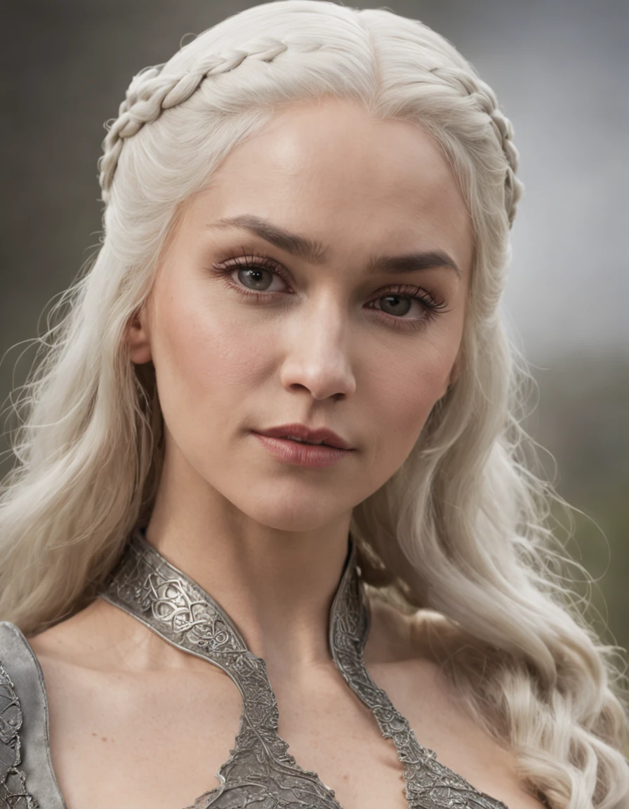 Masterpiece, Daenerys Targaryen, Gorgeous woman, queen, Queen Lady, Princess of Dragonstone, black mole on breast, The Unburnt, Queen of Meereen, Queen of the Andals, the Rhoynar and the First Men (claimant), Protector of the Seven Kingdoms (claimant), Khaleesi of the Great Grass Sea, Breaker of Shackles, Mother of Dragons, The One Who Was Promised, Lady of Dragonstone , 35 years Old, she is a Full growned lady now, beautiful mature lady, the queen, milf beauty, mature queen, Best quality, a small, charming Beauty, a captivating woman, fully ripen milf body, lustful queen, alluring appearance, unrivaled beauty, wonderful breasts, large breasts, mediaeval erotic costumes, a Game of Thrones-inspired costume, a close-up of a woman from the middle ages, Daenerys Targaryen, Daenerys, resembles Emilia Clarke, Emilia Clarke, scene from "Game of Throne," deep cleavage, warrior princess, healthy body, perfect thick body, attractive figure, fleshy body, style of "Game of Throne," beautiful lady, beautiful woman, mediaeval clothes, stunning woman, 8K, insane details, dress made of clothes and jewelry, perfect hair, styled hair, high clarity eyes, perfect hands, perfect fingers, perfect eyes