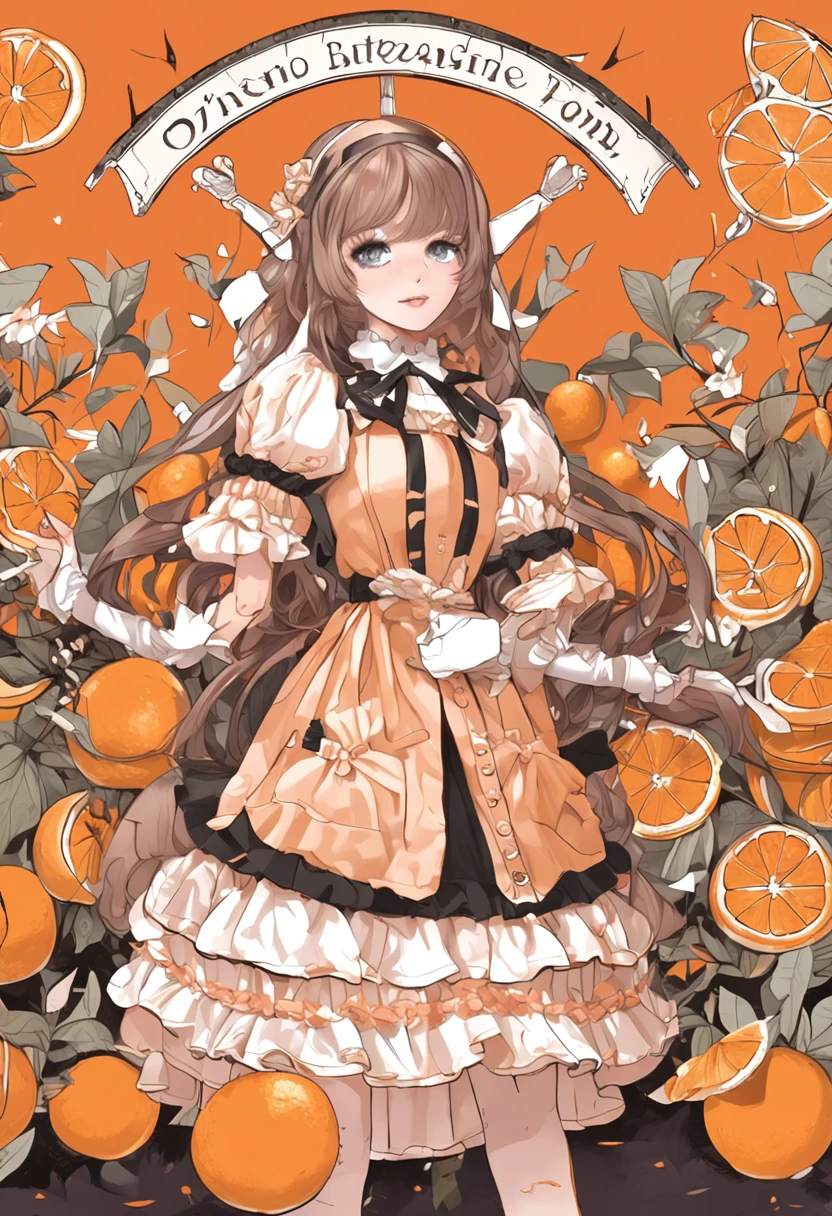 Orange Lolita gorgeous battles