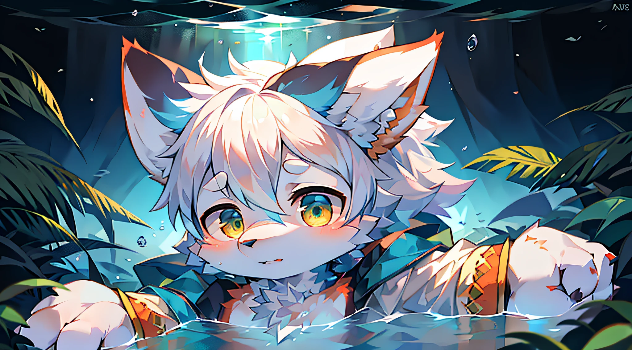 furry,fur,body fur,underwater,underwater scene with vibrant marine life and mesmerizing light refractions,solo,short sleeves,horizon,white shirt,character focus, white hair, orange fur,BREAK,aoeu,aoeu,aoeu,aoeu,aoeu,aoeu,aoeu,aoeu,aoeu,aoeu,aoeu,aoeu,aoeu,aoeu,aoeu,aoeu,aoeu,aoeu,aoeu,aoeu,aoeu,aoeu,aoeu,aoeu,aoeu