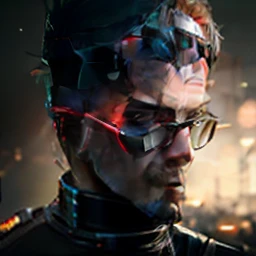 Change background cyberpunk handsome boy, realistic face, 8k, ultra realistic