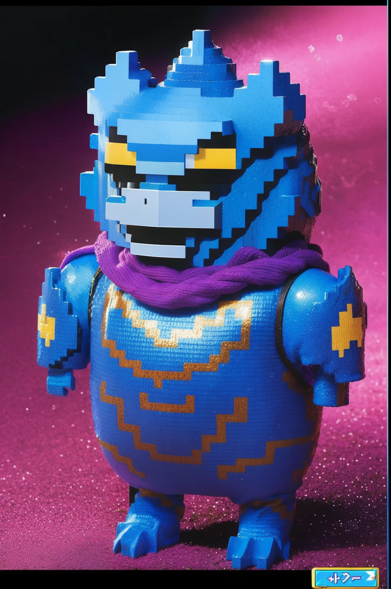pixel game《dragon quest》,Game character design,(cavalier:1.4),Heavy armor,16-bit pixels