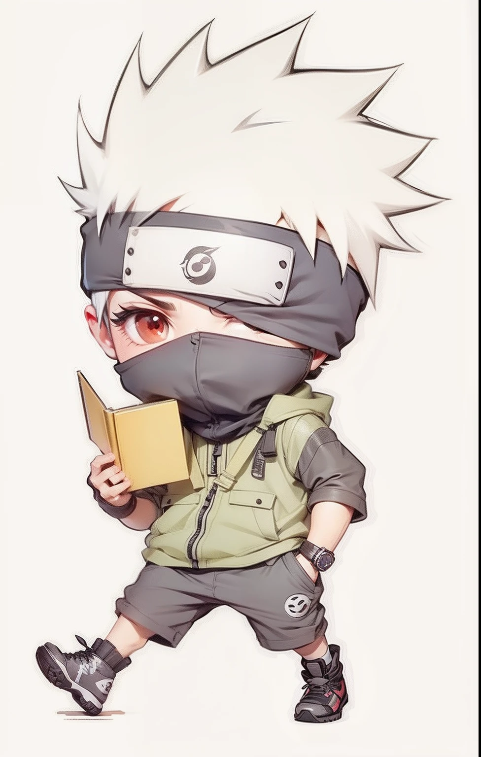 chibi kakashi street wear,