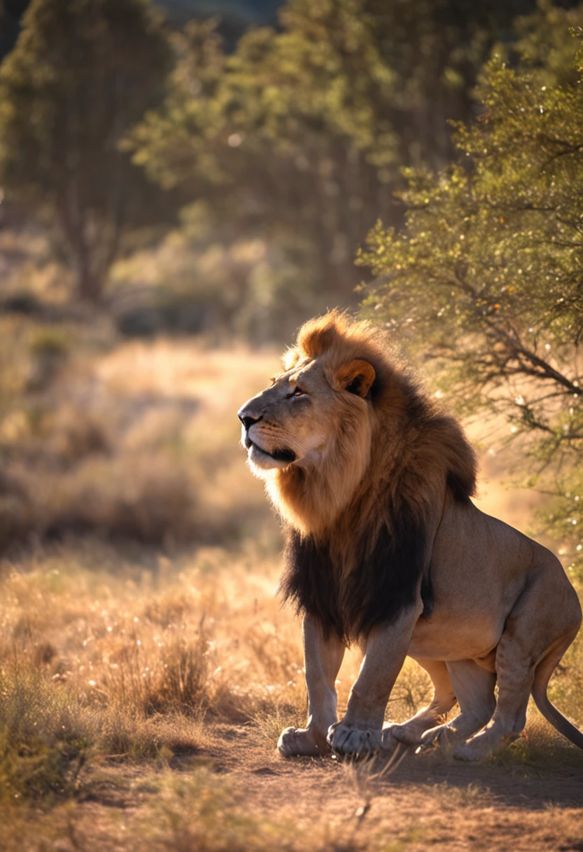 lion attack