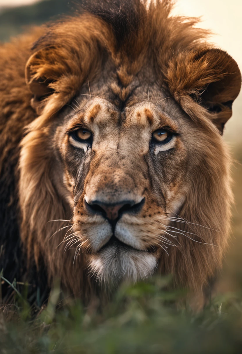lion attack