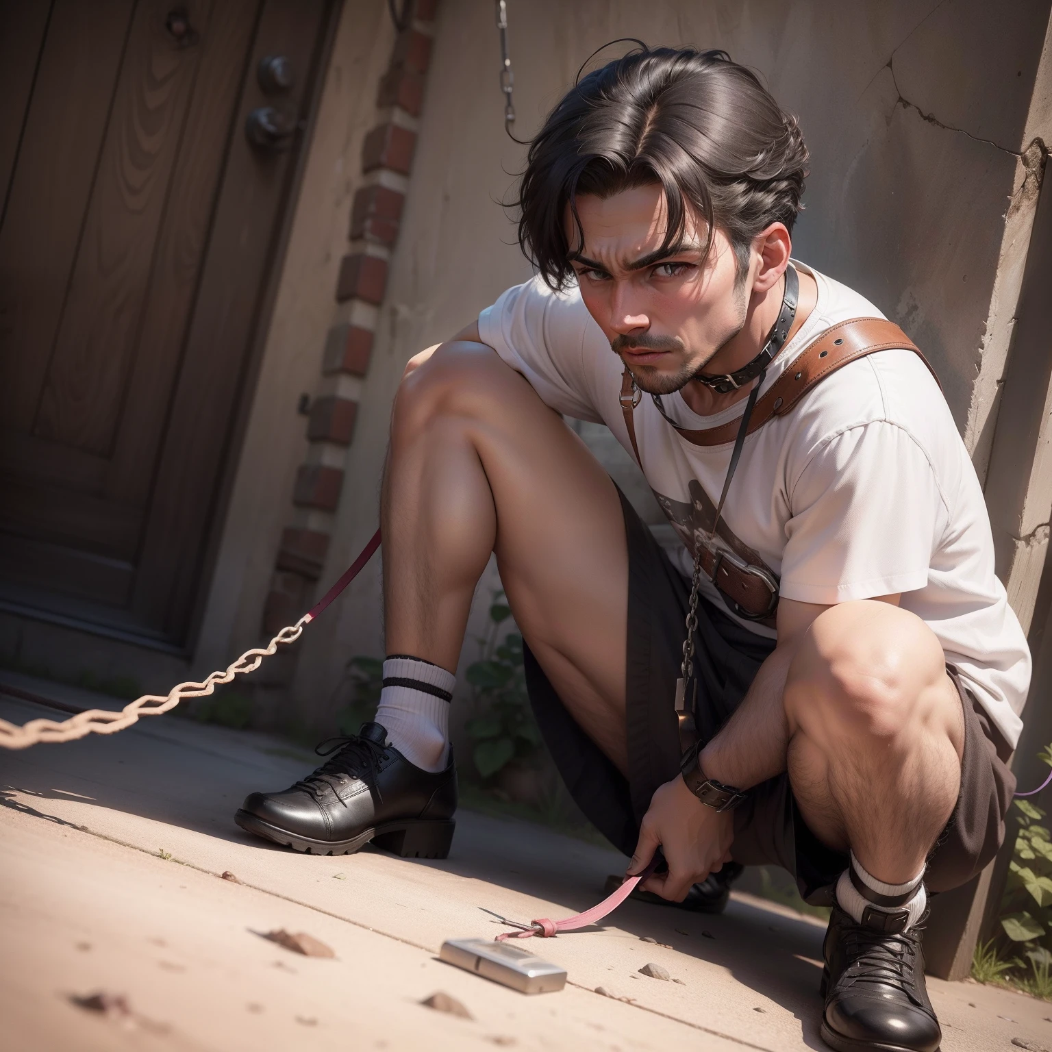 Bastard on a leash