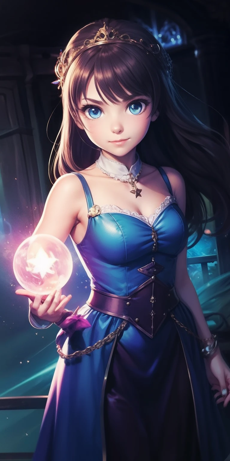 Sexy woman (age 25, sexy starfleet explorer mini dress, bubble dome helmet) she is exploring an alien world when mushroom women come out and inspect her 
