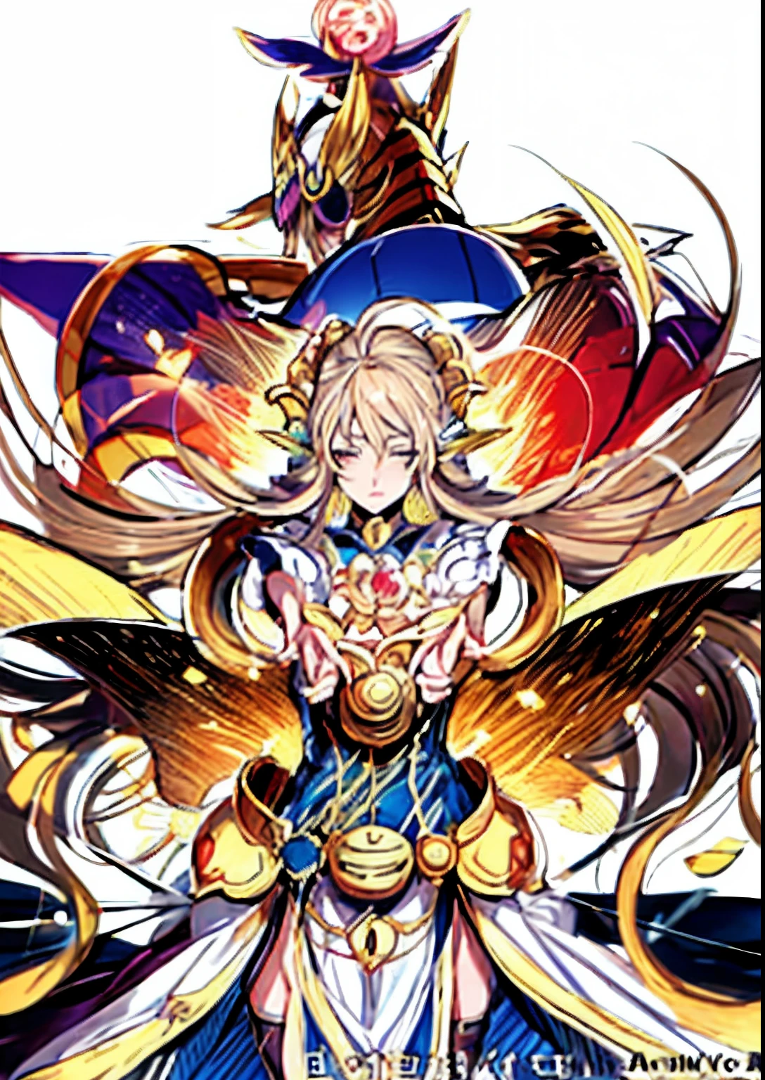 Anime - Dibujo estilo de una mujer con una espada y un sombrero, tiene una flor entre las manos, anime fantasy illustration, Arte detallado del anime, por Shirow Masamune, Arte Zerochan, Fanart exquisito altamente detallado, ilustraciones detalladas del anime, fanart detallado, Arte de anime clave detallado, Anime Art Nouveau, Arte de anime limpio y detallado, Ganador del concurso Pixiv, Estilo Shadowverse, Chica Valquiria mecanizada