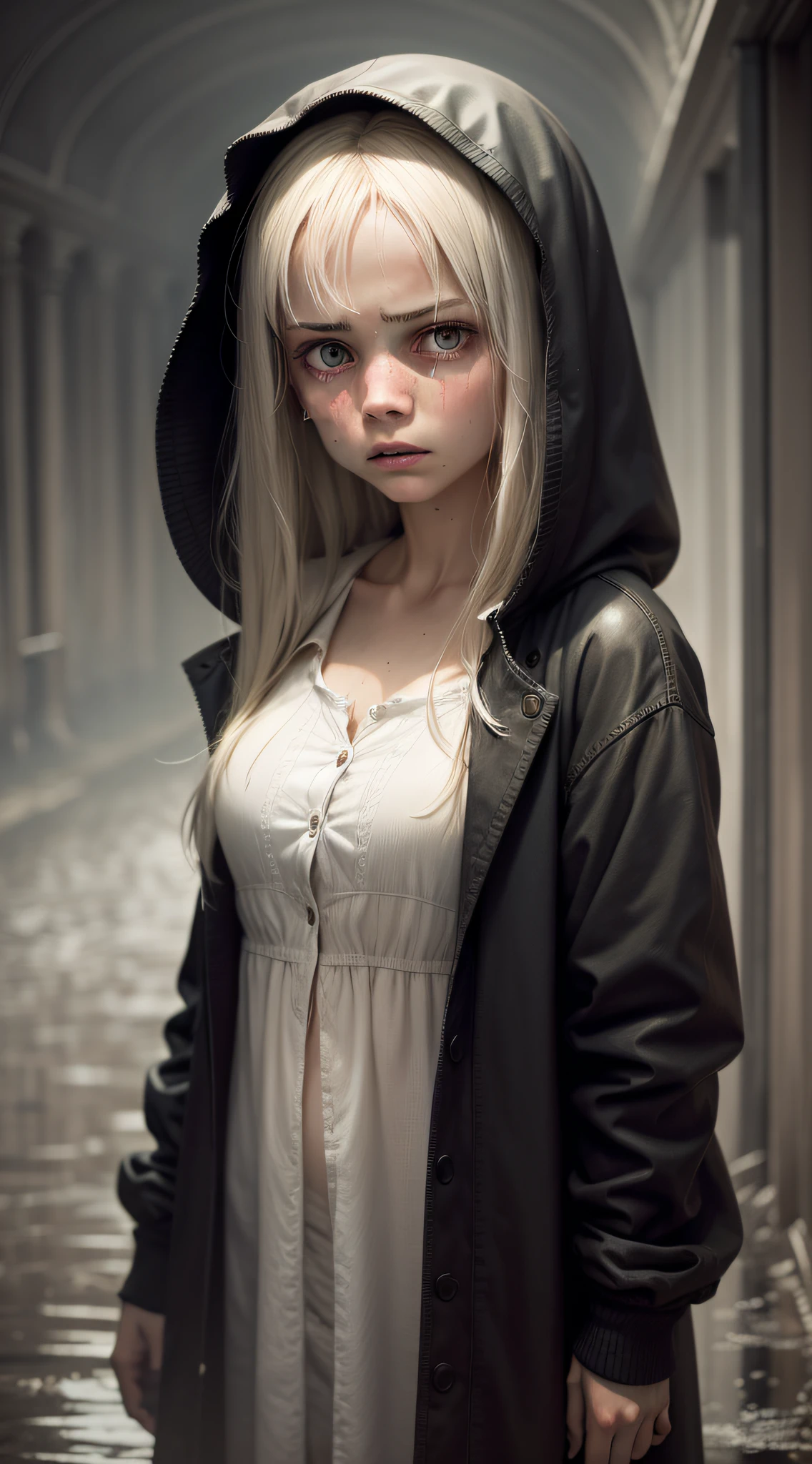 Horror image whispers