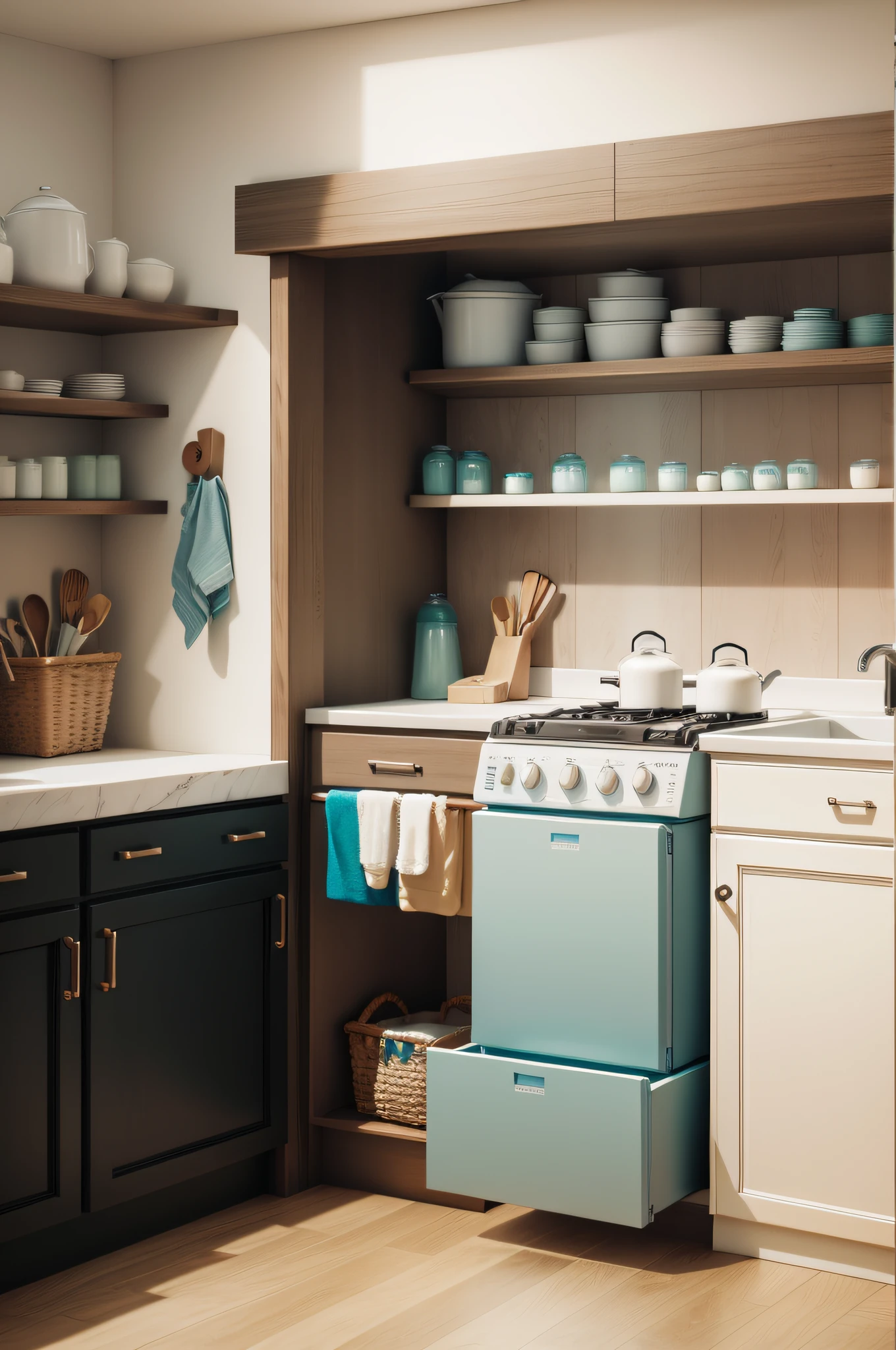Detergent in the kitchen