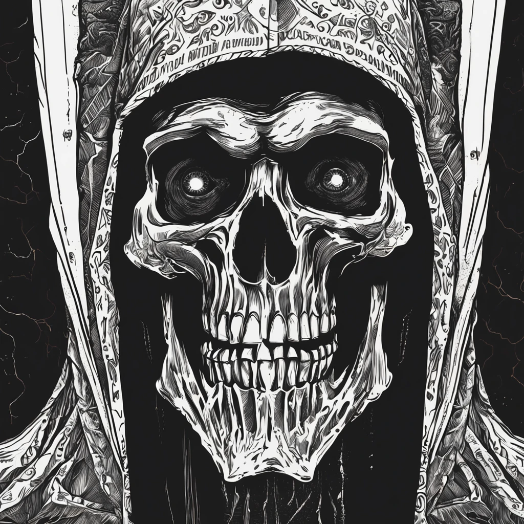 Era uma vez, em um reino sombrio e misterioso, onde as almas perdidas vagavam sem descanso, there was a fearsome being known as the Dark Reaper. Este ser era um deus masculino da morte, um esqueleto coberto por um capuz negro que ocultava sua face, exceto por sua assustadora caveira.
The Grim Reaper was known for his ability to manipulate the forces of death. He possessed a powerful artifact called the Portrait of the Old Necromancer, que lhe conferia a capacidade de controlar os mortos-vivos e dominar as almas errantes. With her black dress and flowing robe, ele percorria o reino, trazendo o medo e o pavor por onde passava.