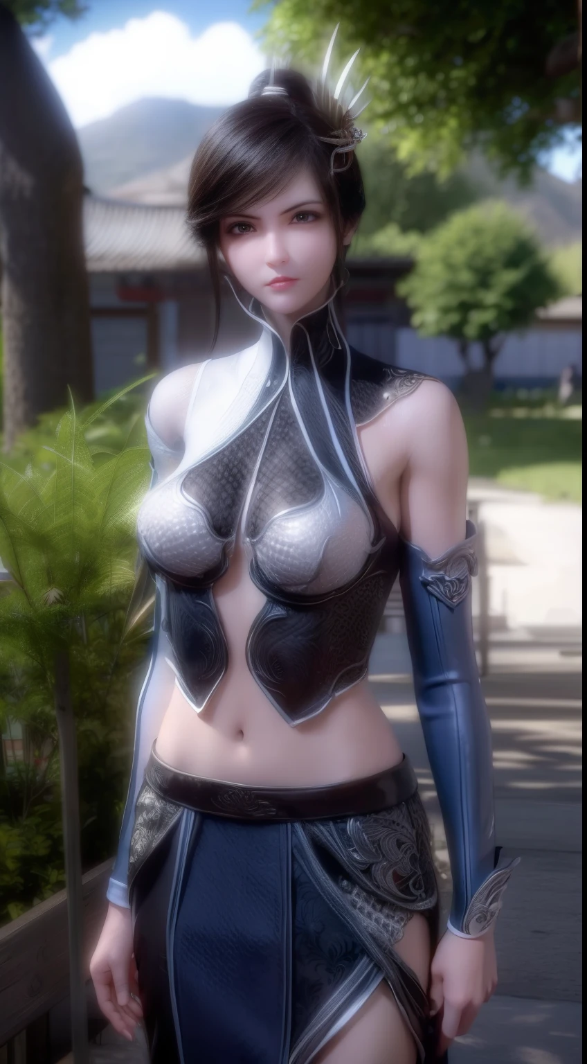 jingni,Fall to the ground,clothes off,Half milk is exposed