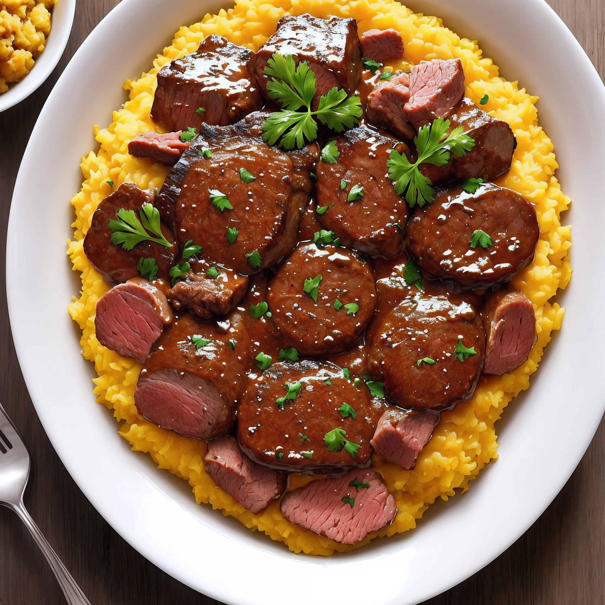 Escondidinho de carne