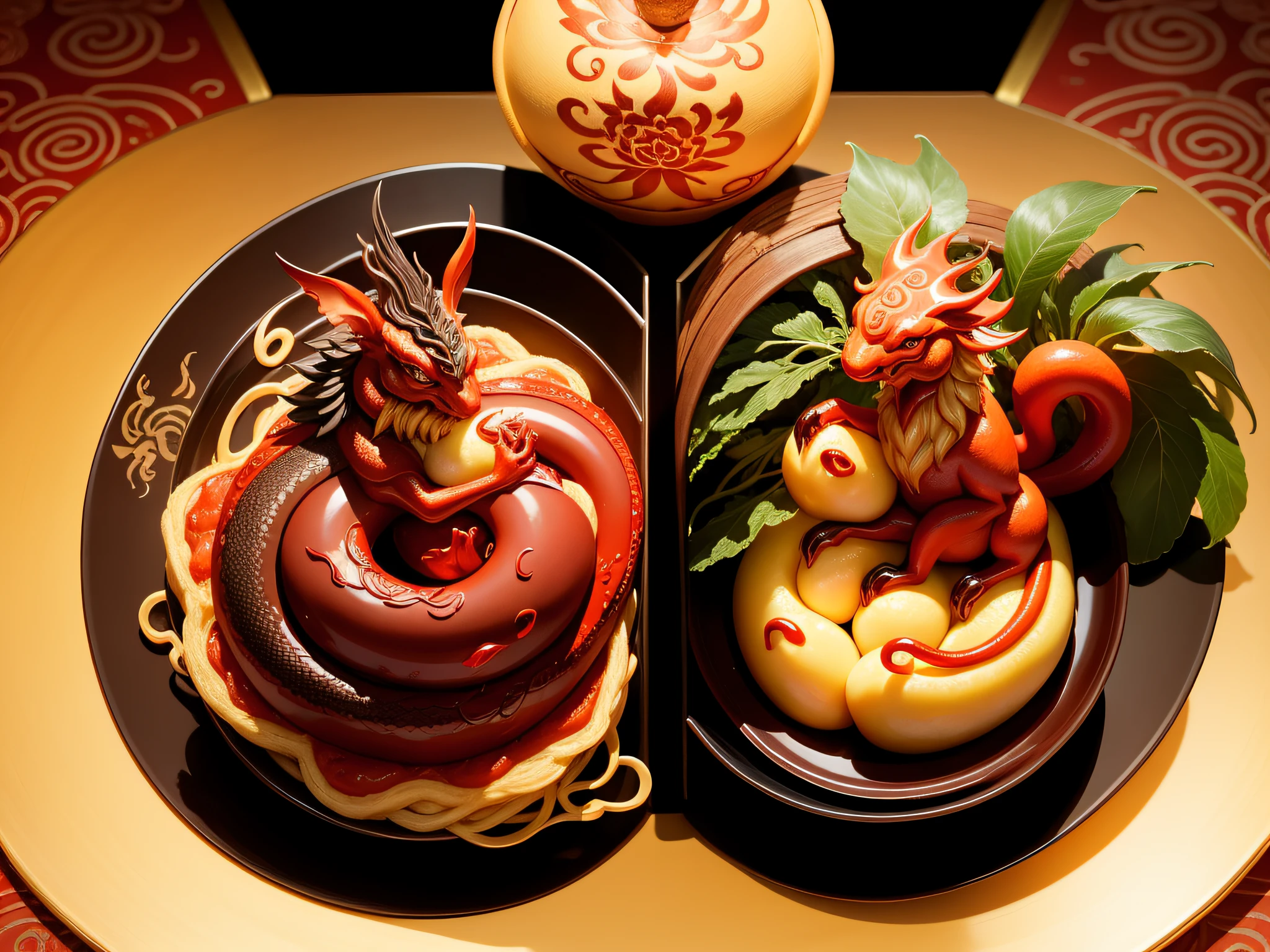 Chinese mythical creatures,gourmand