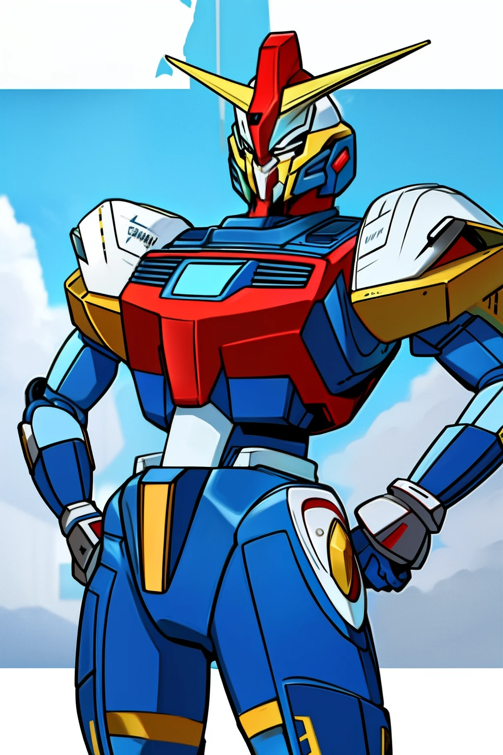 gundam,doudouyna,digimon,Mecha warrior