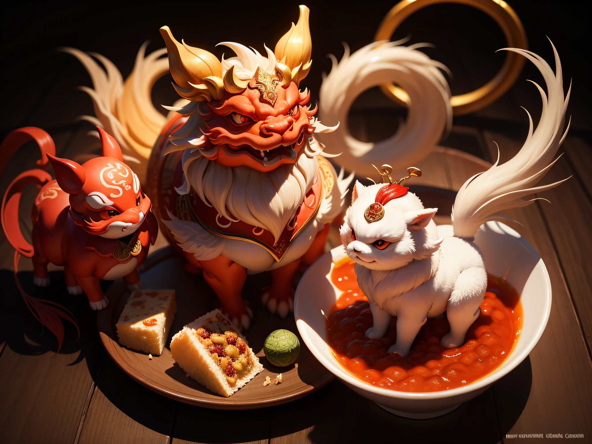 Chinese mythical creatures,gourmand