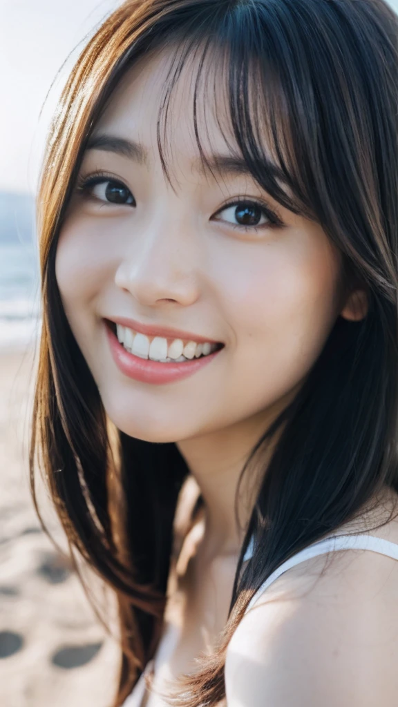 (((top-quality、8K、masterpiece:1.3、超A high resolution)))、(Clear focus:1.4、The focus is on people:1.2)、japanaese girl、1 persons、cute little、light skinned、full body Esbian、looking in camera、Detailed hair、dark brown hair、Middle hair、(Detailed fabrics、Boyish clothes:1.2)、Super fine face、Detailed skin、A detailed eye、Narrow-eyed、Moist eyes、Clear eyes、二重まぶた、Reddish cheeks、Burning cheeks、Wearing makeup、Sweating、Lustrous skin、glowy skin、Shine skin、Shaded skin、Detailed lips、Apply lipstick、ruddy lips、Wrinkled lips、(Laughing:1.3)、(Large breasts:1.2)、BREAK、(细致背景、An amusement park:1.4)、Natural lighting、wakame、wakame、wakame、wakame、wakame、wakame、wakame、wakame、wakame、wakame、wakame、wakame、wakame、wakame、wakame、wakame、wakame、wakame、wakame、wakame、wakame、wakame、wakame、wakame、wakame