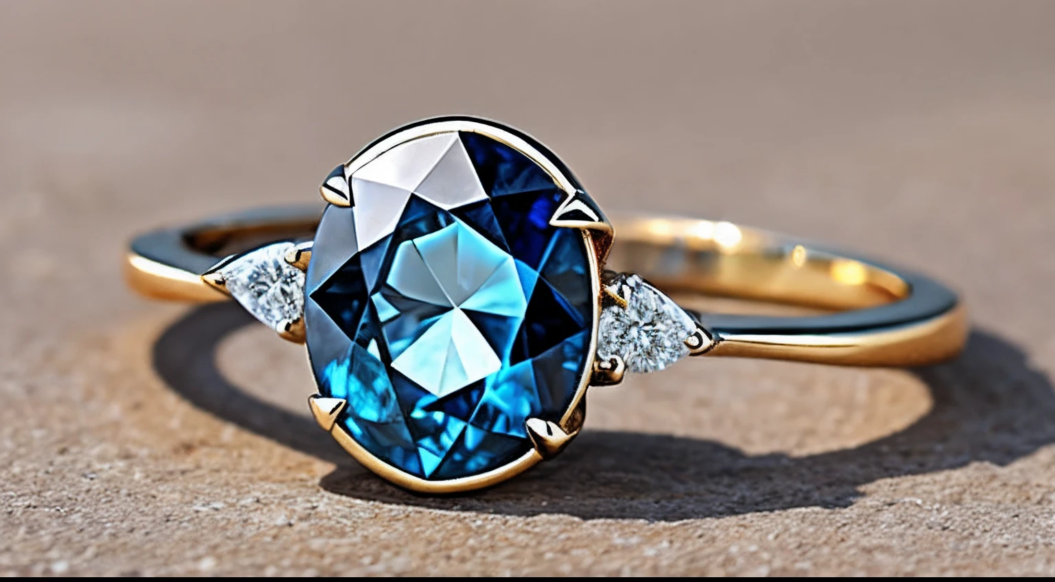 Earth Diamond Ring