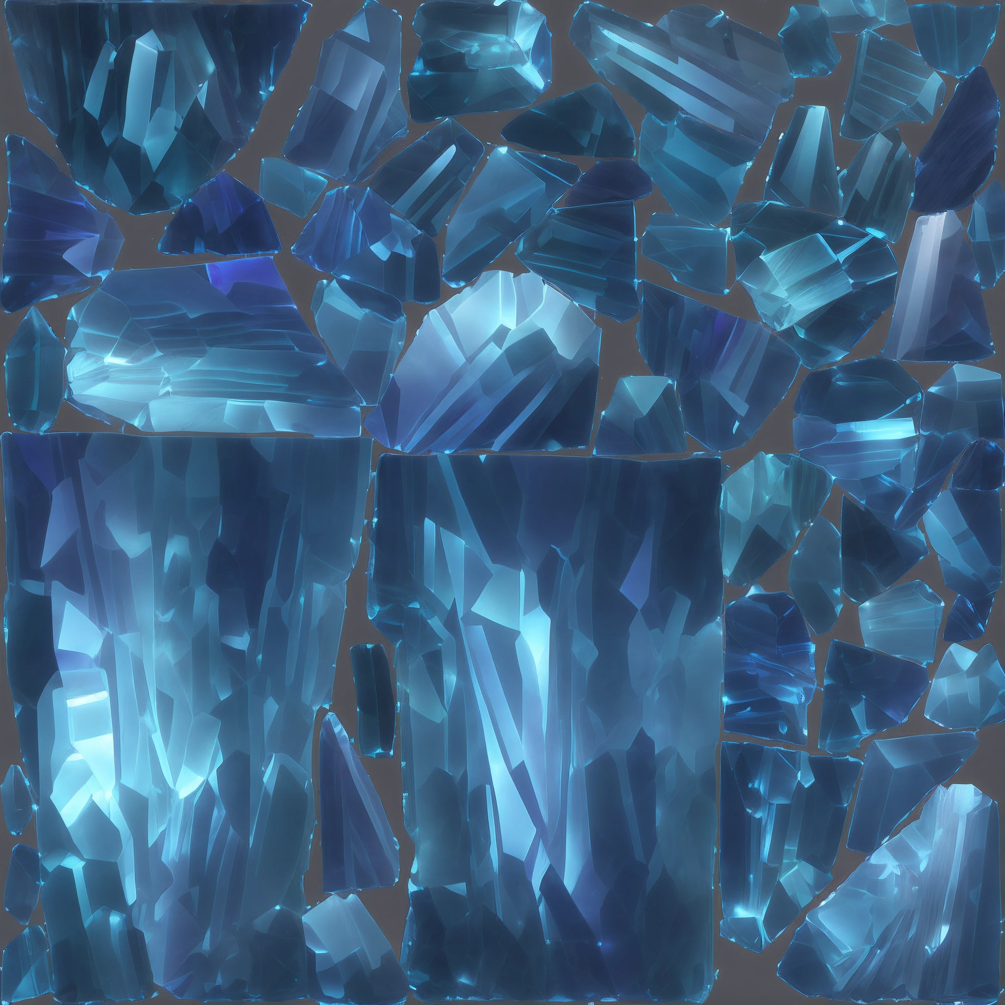Transparency,crystals,Cave icicles,Don't break too much。