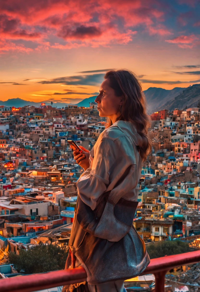 nvinkpunk, (((Mexican katrina)), masterpiece, best quality, ((detailed face)), ((award-winning)), (high detail), crisp, 8k, trending art season, intricateThere is a woman taking a selfie with a cellphone, Selfie Photography 8k, connected with a suspension bridge!!, 8 mil view fill, Selfie of a woman, Selfie!!!!! of a woman, she is in her 50s, torii in the background