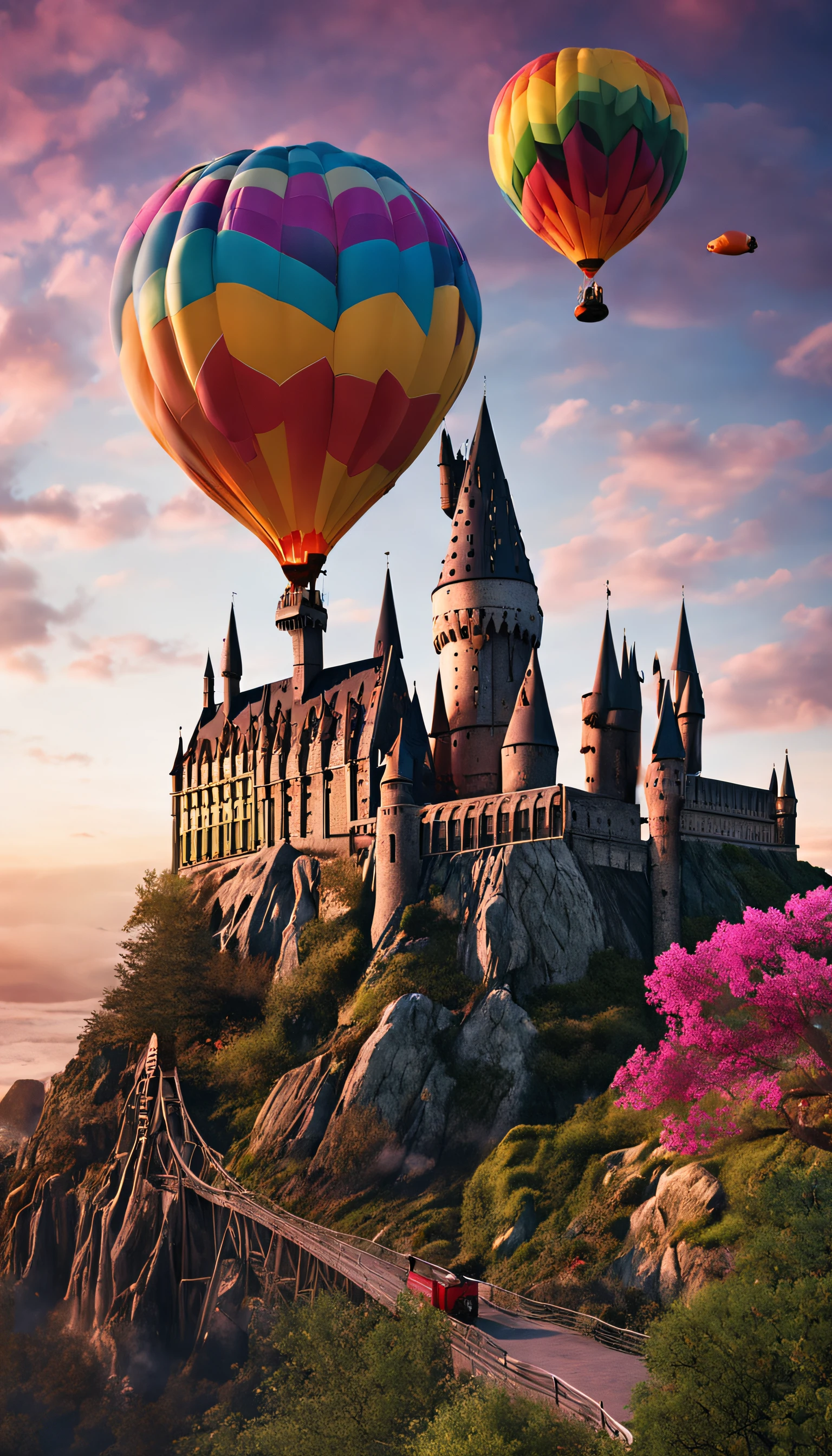 wizarding world, cogumelos flutuantes, acidic travel, LSD