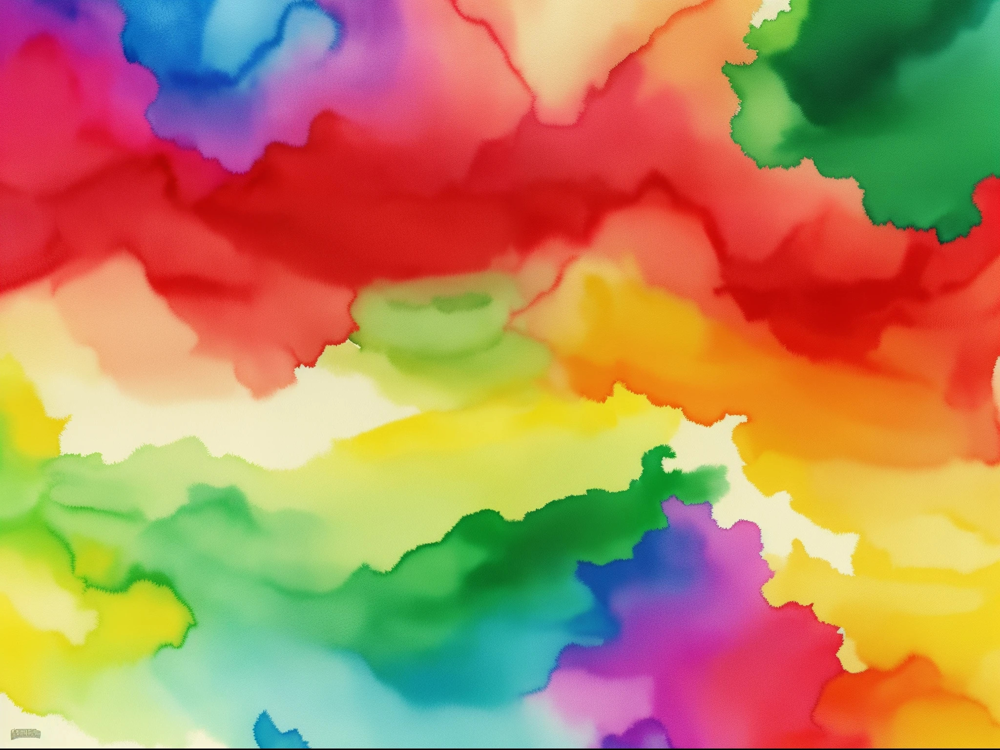 paper tint splash watercolor red yellow green