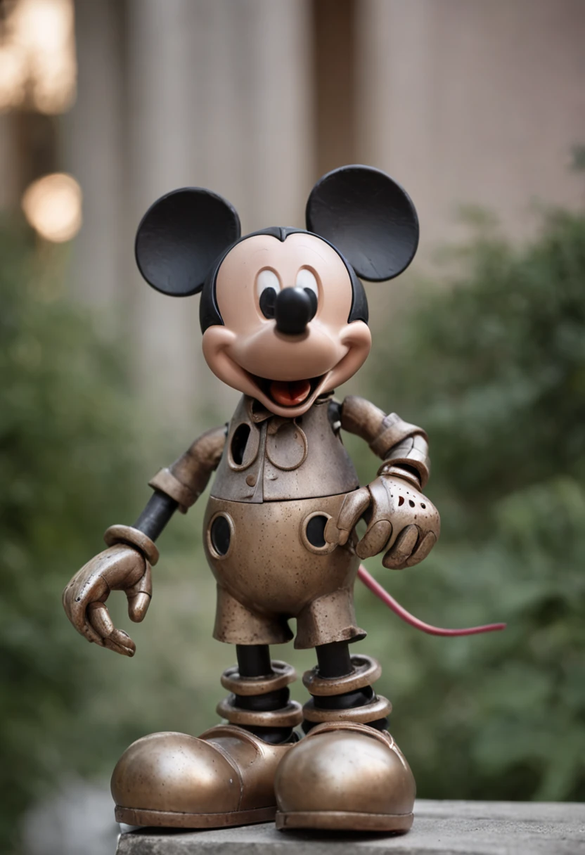 A robotic Mickey Mouse B&em