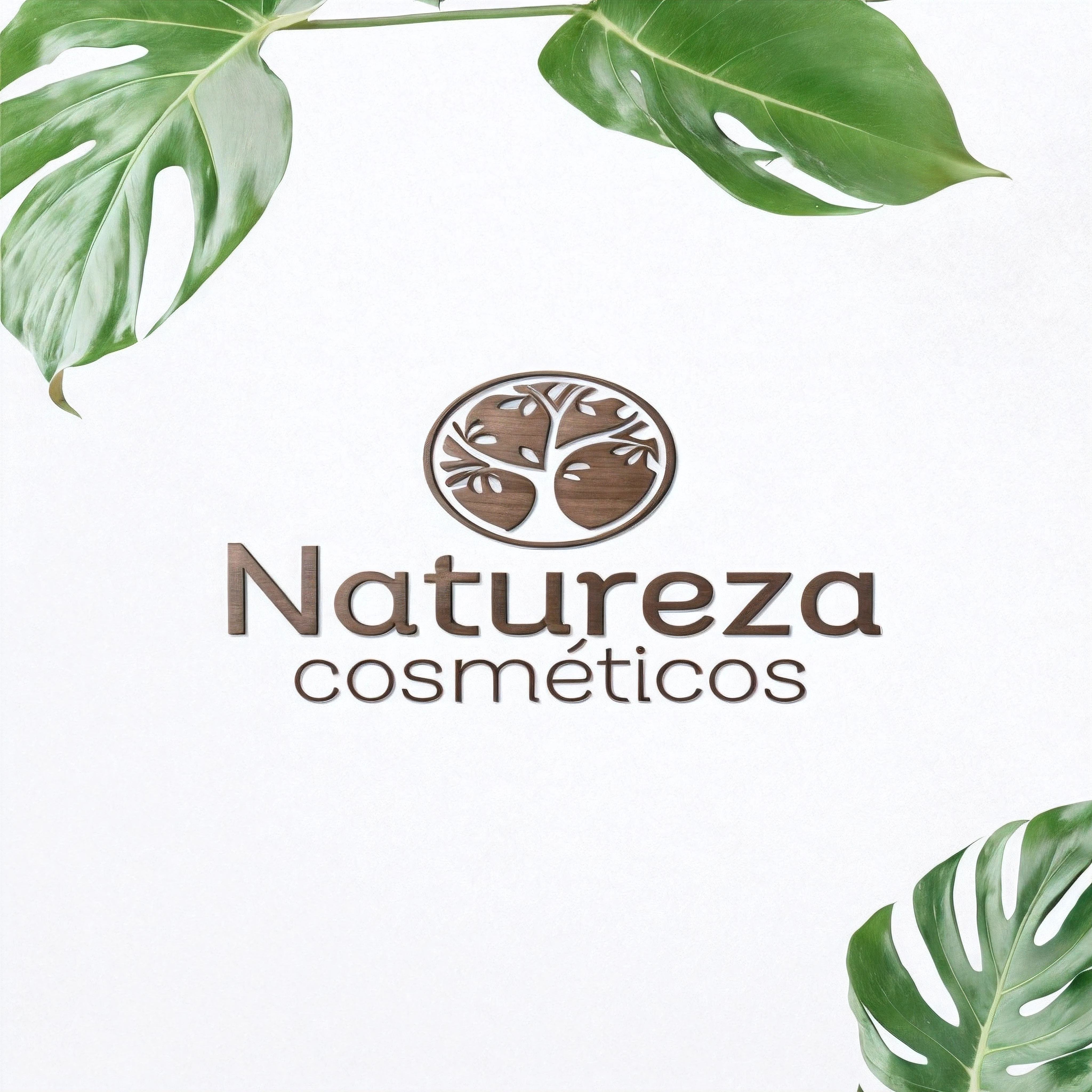 um close up de uma planta com um logotipo nela, 💋 💄 👠 👗, cosmetics, tez natural, Naturecore, natural appearance, by Amelia Peláez, 🎨🖌️, Maquiagem Natural,, natural and organic and fluid, Directed by: Matteo Pérez, Logotipo Corporativo, design de logotipo, logotipo arredondado, fundo de trabalho com plantas