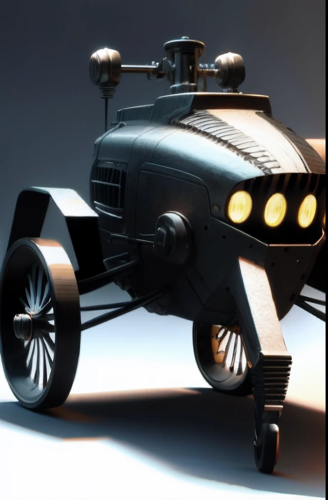 Nineteenth-century cars, Alien movies, XIX century, Industrial Revolution, H R Gig style, 3D video rendering, Detailed, quality