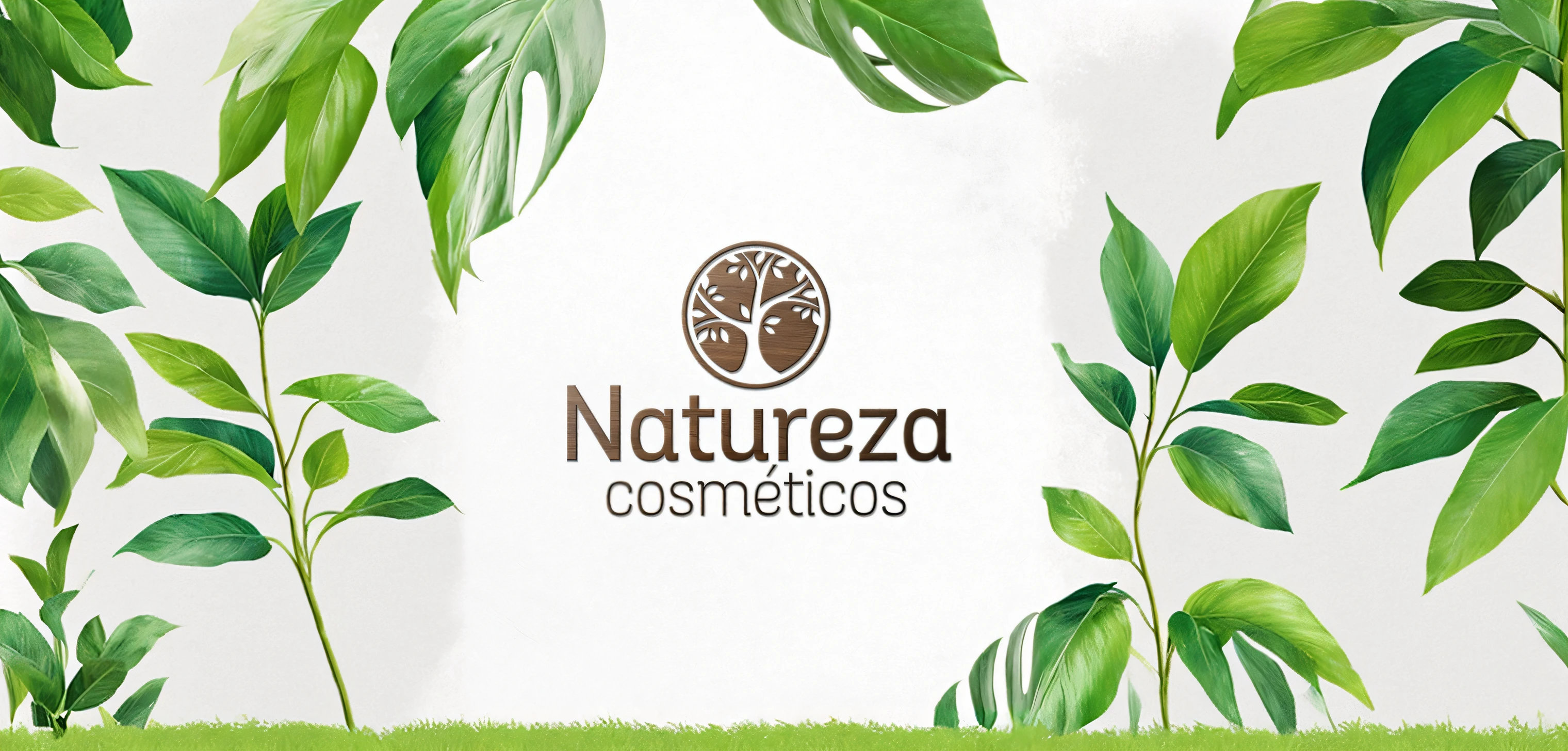 APENAS COPIE A IMAGEM ORIGINAL E EXPANDA ELA PARA OS LADOS, ADICIONANDO ALGUMAS FOLHAS DE PLANTAS