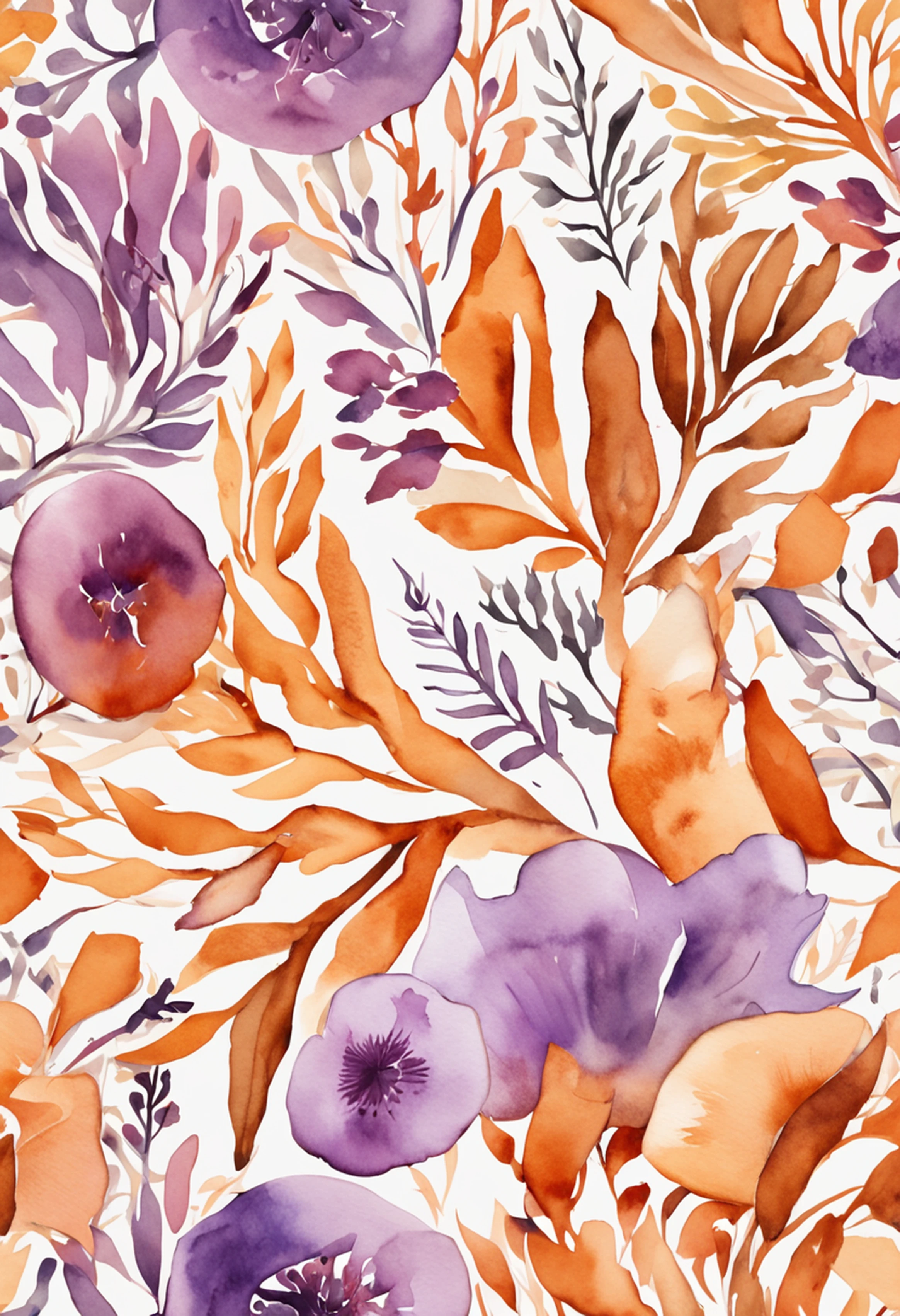 master part,melhor qualidade,papel de parede 8k,(Realistic:1.3), An abstract work of organic forms in laranja e violeta colors, ultra-detalhado,illustration,best ilumination,melhor sombra, An abstract work with neutral colors and organic shapes