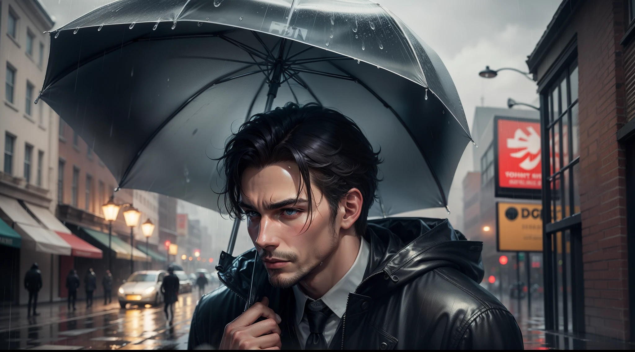 Man in the Rain