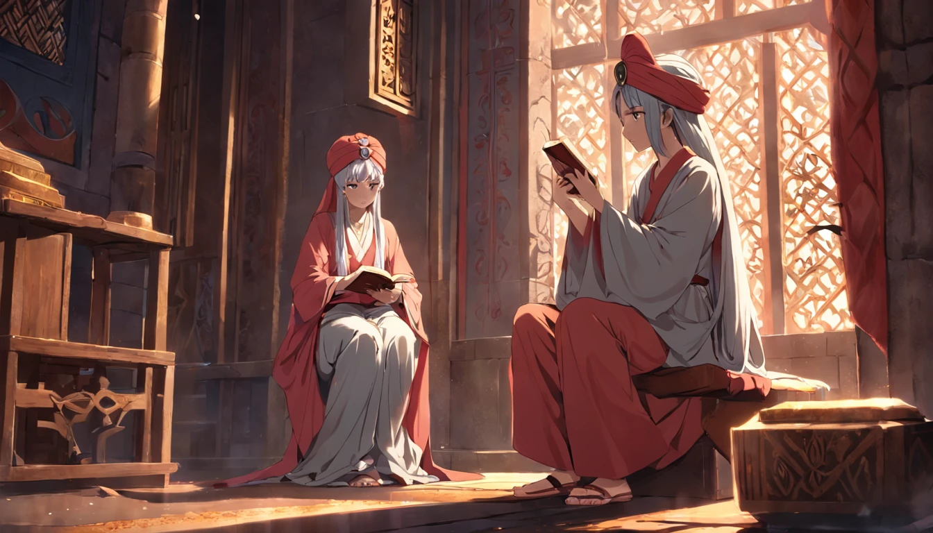 They wear turbans and study ancient texts,