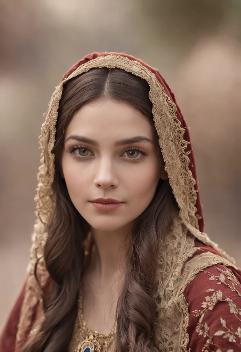 (((a deep reddish wound crosses her left cheek))) fair complexion, muslim woman around 19 years old, natural white hair, distinctive green eyes, wearing kohl, slender and graceful, beautiful, candlelight in a medieval setting, ultra sharp focus, realistic shot, medieval female clothes, tetradic colors (scar:1.4)