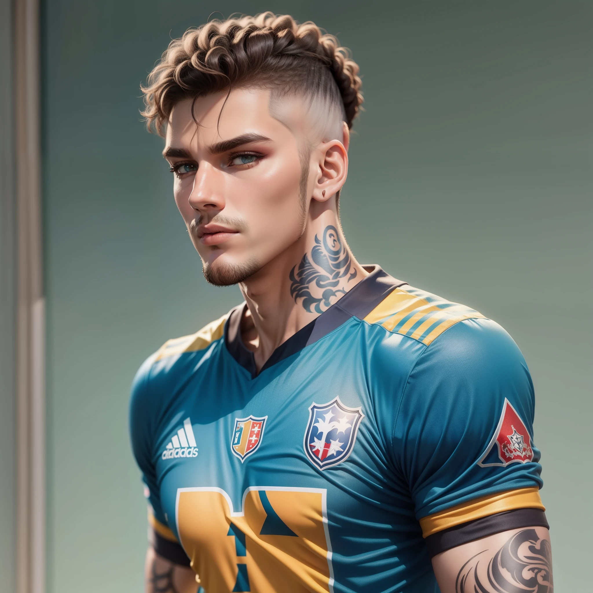 Blusa vermelha de guarda redes de futebol