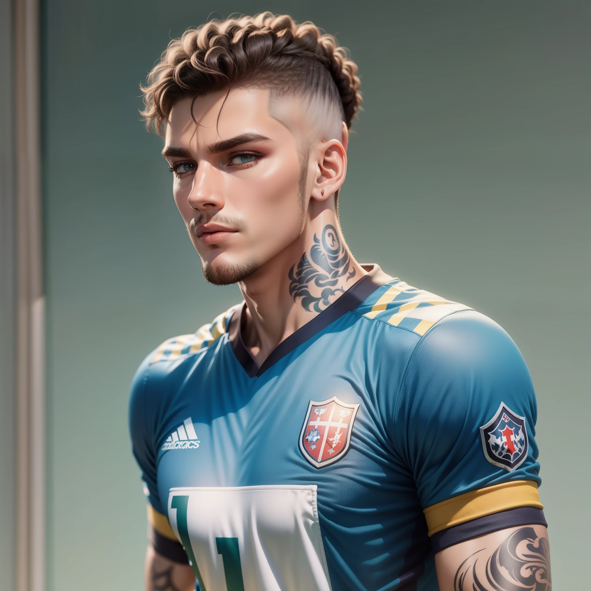 Blusa vermelha de guarda redes de futebol