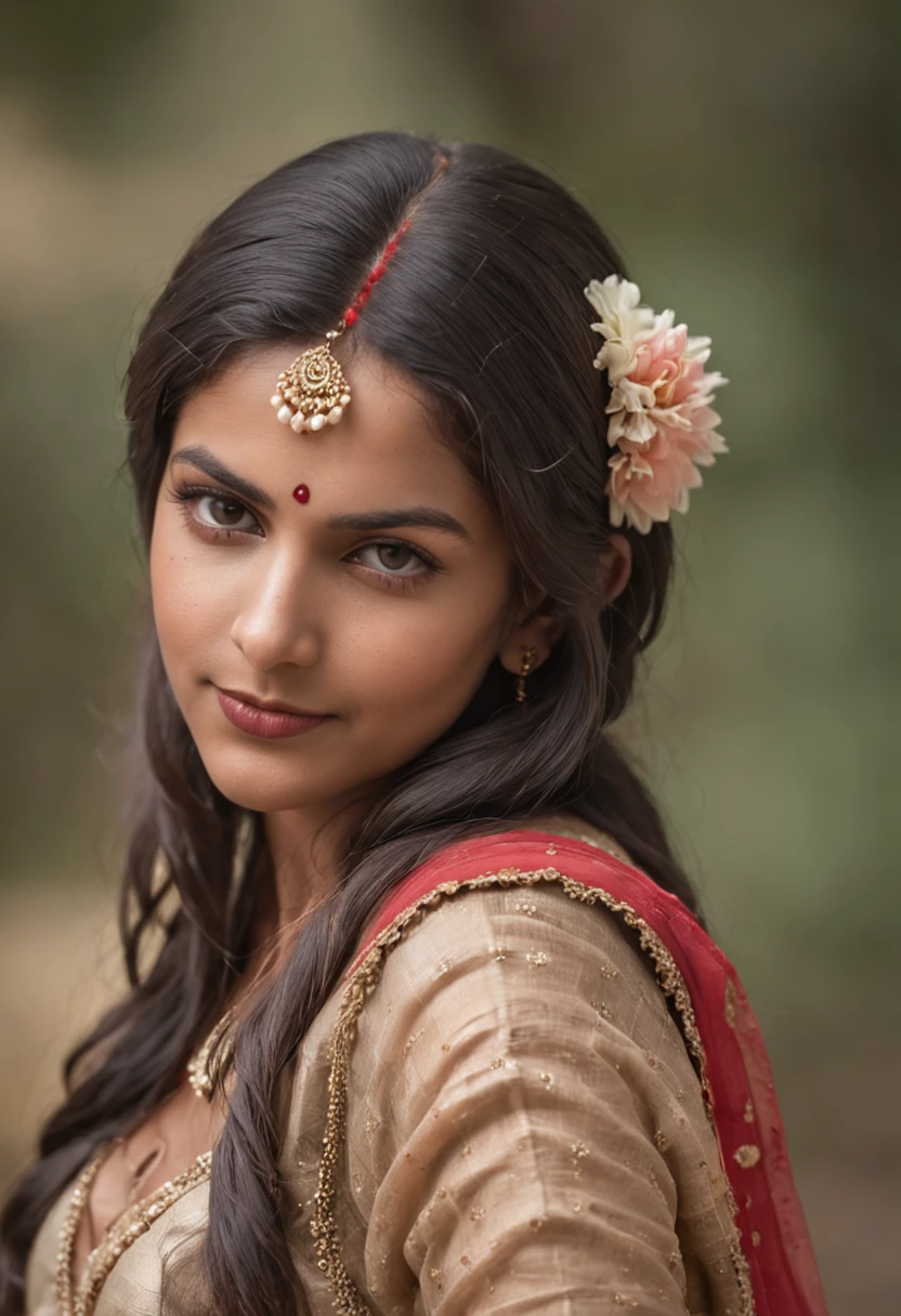 Indian girl , Peitos grandes,