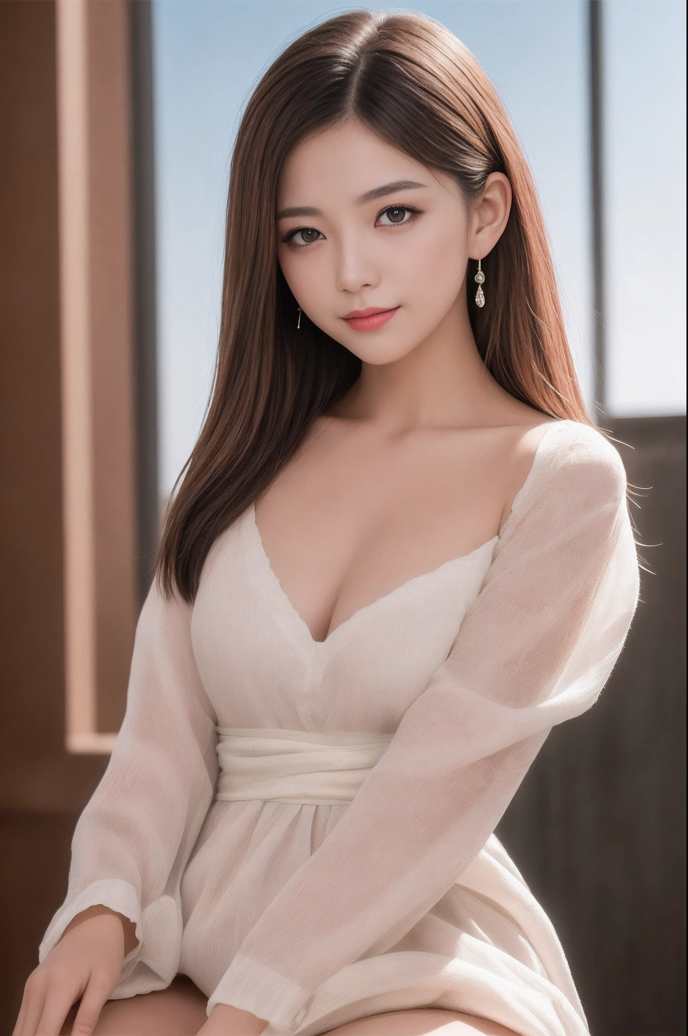 Best Picture Quality, 8K, HDR, A high resolution, absurderes:1.2, The background is blurred out, bokeh:1.3, photography of, (RAW photos:1.2), (realisticlying:1.4), (tmasterpiece:1.3), (Best Picture Quality:1.3), (超A high resolution:1.2),Selected from Pixiv, magic realism, cinematic Film still from, pixiv,(realisticlying:1.4), hdr (HighDynamicRange),Hyper-Resolution, ((Ultra photo realsisim)), subsurfacescattering, PBR Texture, Post-processing, Anisotropic filtering, depth of fields, Maximum clarity and sharpness, Many-Layer Textures,,(8K raw data), ((Needle light))), (depth of fields:1.4,(Long-range camera),
taken by Canon EOS,SIGMA art lens 35mm F1.4,ISO 200 shutter speed 2000,facial closeups,closeup cleavage,
((((1girll,独奏))),
fashionably,Fashionab,Beautiful skins,Solid round eyes,Detailed beautiful face,beautifuldetails,(Detailed eyes),(detailedfacialfeatures),small heads,Beautiful and clear eyes,detail eye pupil,Gloss on lips,spiked hair,looking at viewert,耳Nipple Ring,
dryad,((Truly delicate skin)),((Warm light and bright colors)),Highest skin texture,Clearly visible skin texture,Excellent eye image quality,Willow eyebrows,Seductive eyes,Sexy lip gloss,Sweet smiling