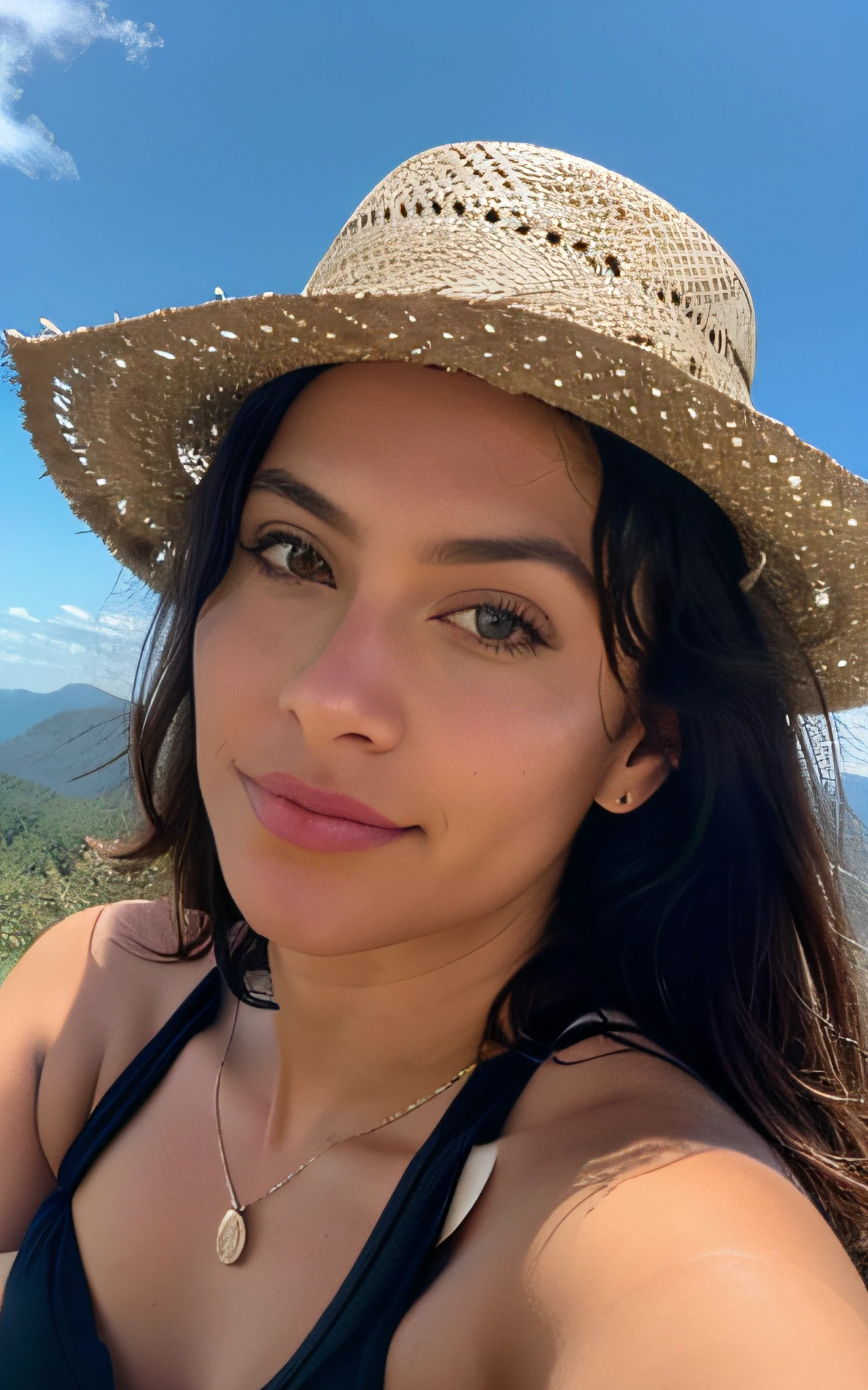 (nftw) ((foto do corpo inteiro 1 mulher nua)), obra-prima, melhor qualidade, ultra detalhada, sozinho, ao ar livre, (noite), montanhas, Natureza, (estrelas, ..lua) Alegre, Feliz, mochila, Saco de dormir, camping stove, water bottle, botina country, Country Hat, seios para fora , lanterna, floresta, pedras, Rio de Janeiro, madeira, smoke billowing, Sombras, contraste, clear sky, Estilo , (matiz quente, tom quente: 1,2), Close-up, cinematiclight, side-lighting, Ultra high resolution, melhor sombra, .RAW, parte supeRio de Janeiror do corpo, , olhar sedutor, Seios enormes, 4k, decote aberto, sexy