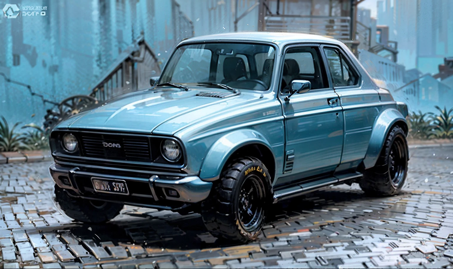 pintura personalizada de carro de corrida estilo fast and furious